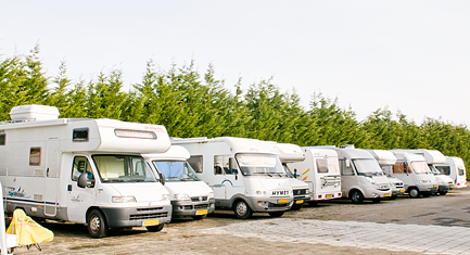 buiten stallingt van carvon in Hoofddorp