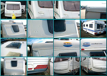 Carvon schadeherstel Voor snelle & vakkundige reparatie aan uw caravan / camper met FOCWA Certificaat. 